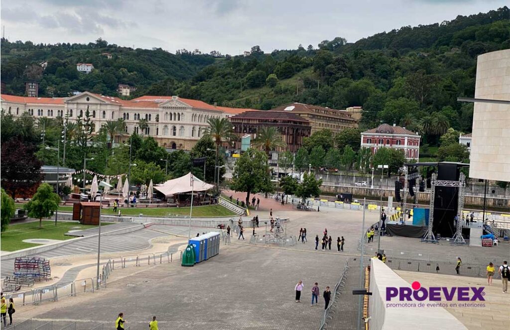 Caseta tour de Francia 2023 en Bilbao